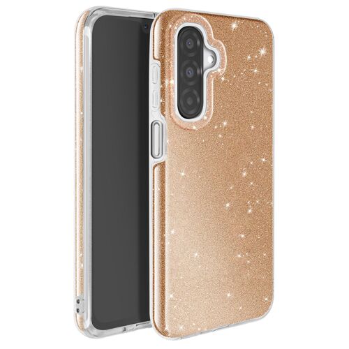 Coque à Paillettes pour Samsung Galaxy A26 Antichoc Scintillant Dorée