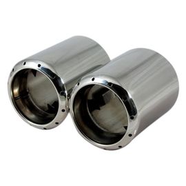 Silencieux De Tuyau De Queue De Tuyau D'échappement En Acier Inoxydable Pour 6 -5 3 2012-2018,2pcs / Set, Accessoires Auto,