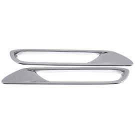 Garniture De Cache Antibrouillard Arrière 2pcs Abs Pour 2018 Abs Chrome Decoration