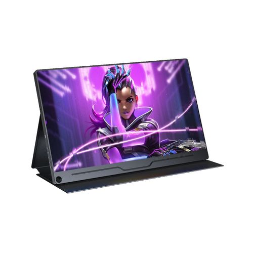 UPERFECT Moniteur UHD avec support Vesa, moniteur 4K 17,3 pouces 60 Hz