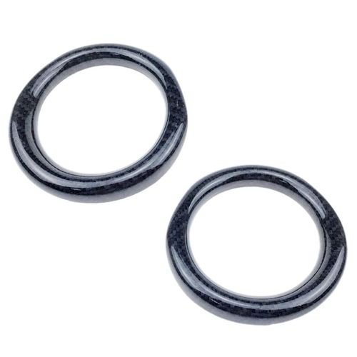 Couverc Le De Lampe D'antibrouillard En Fibre De Pour C- 17-18 2pcs Abs