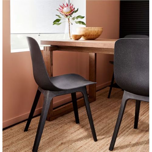 Chaise Ikea Modèl Odger Couleur Anthracite 