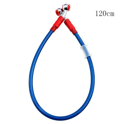 Blue 120cm Tuyau De Ligne D'huile De Frein Ou D'embrayage Pour Moto, Accessoires De 120cm, 1200mm, 230cm, 2300mm, 2300mm, 1200mm ""Nipseyteko""