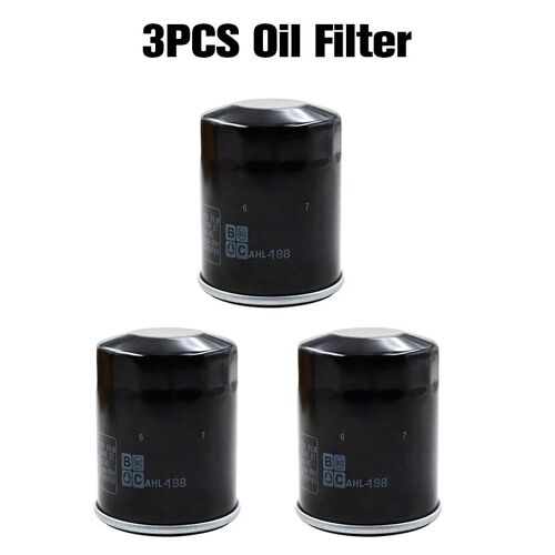 3pcs Oil Filter -Filtre À Huile Pour Moto, Ranger 6x6 Crew Rzr 700 800 Eps Hd Rzr S 760 Hd 700 Sportsman 800 Efi 769 600 597, 1/2/3 Pièces ""Nipseyteko""