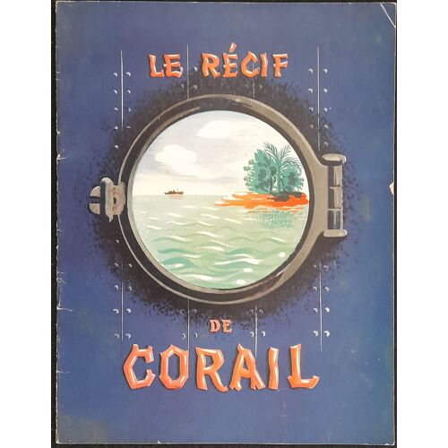 Jean Gabin * Le Récif De Corail * Film 1939 Maurice Gleize - Livret De Cinéma Original 16 Pages Press Book 21x27,5 Cm * Jean Gabin ; Michèle Morgan ; Saturnin Fabre, Pierre Renoir * Dossier De Presse