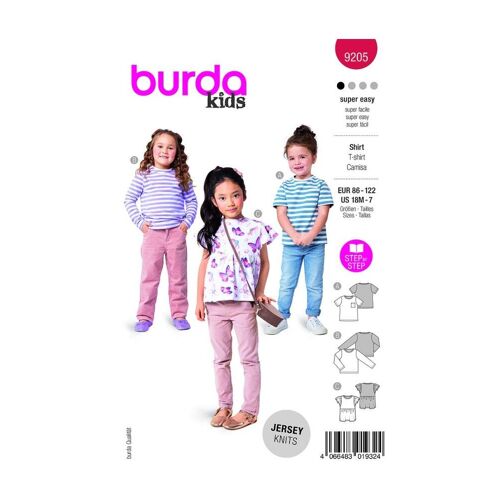 Patron Burda 9205 - Top