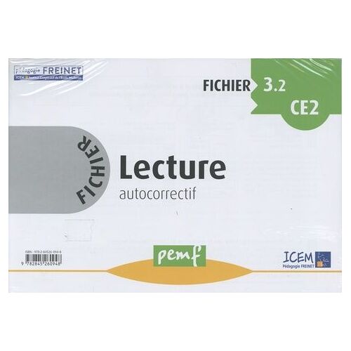 Fichier Lecture Autocorrectif Ce2 - Fichier 3.2