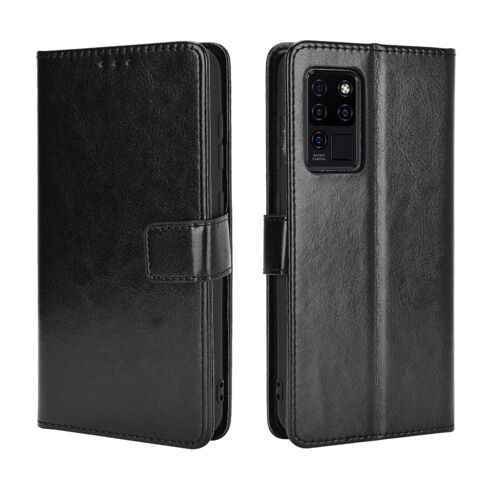 Étui Pour Oukitel C21 Portefeuille Titulaire De La Carte Couverture Rabattable Magnétique - Noir