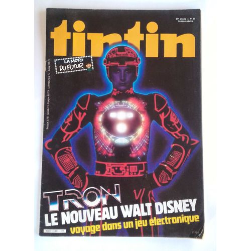 Tintin N° 51 - Revue Hebdomadaire / 37e Année - Spécial Tron - Occasion