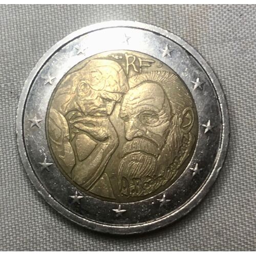 Pièce De 2 Euro De Collection ( Rare ) Année 1917 - 2017 