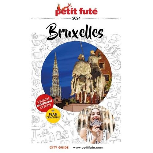 Petit Futé Bruxelles (1 Plan Détachable) - City Guide 2024