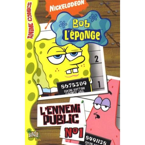 Bob L'éponge Anime Comics - Tome 4 - L'ennemi Public N° 1