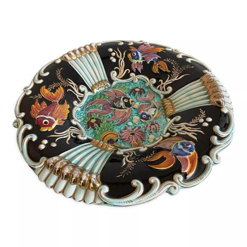 Plat Poisson Cerdazur Monaco Multicolore