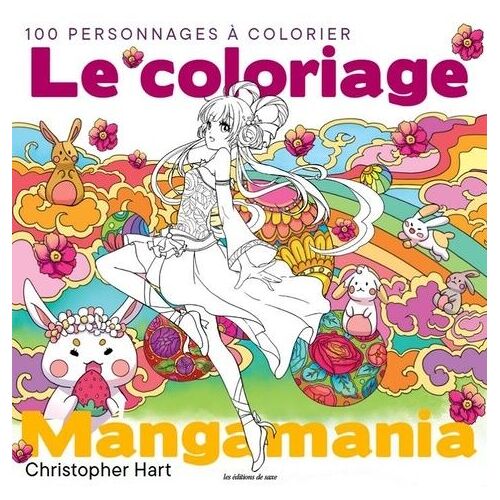 Le Coloriage Mangamania - 100 Personnages À Colorier