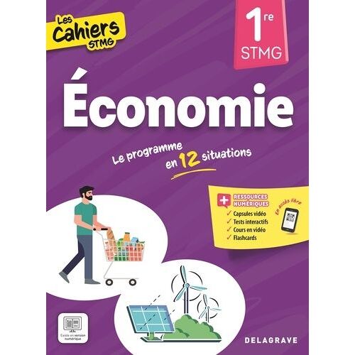 Economie 1re Stmg Cahiers Stmg - Pochette Élève - Edition 2025