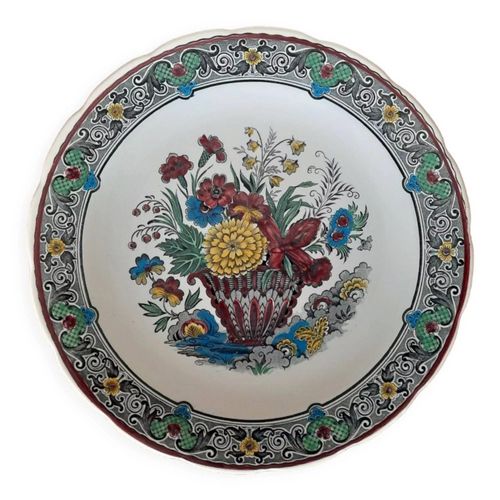 Plat Ancien Villeroy Amp Boch Multicolore