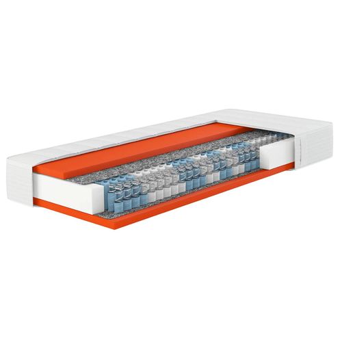 Hn8 Schlafsysteme Matelas à ressorts ensachés, 7 zones (H3, 140 x 200 cm)