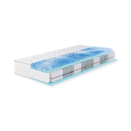 f.a.n. Matelas à ressorts ensachés Sweet Dream XXL, 7 zones, avec surmatelas (H3, 90 X 200 CM)