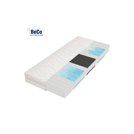 BeCo Matelas en mousse confort Medibett Top, 7 zones, H2, H3 ou H4 (H4, 90 X 190 CM)