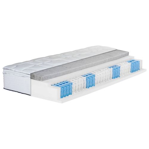 BeCo Matelas boxspring à ressort ensachés Royal Flex KS, 7 zones, avec surmatelas amovible (H3, 90 X 200 CM)