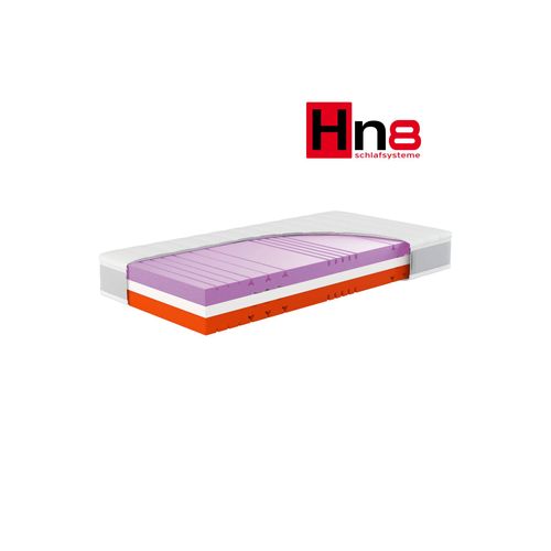 Hn8 Schlafsysteme Matelas en mousse froide Sleep Balance Pro, 7 zones, H2/H3 ou H3/H4 (H3/H4, 90 X 200 CM)