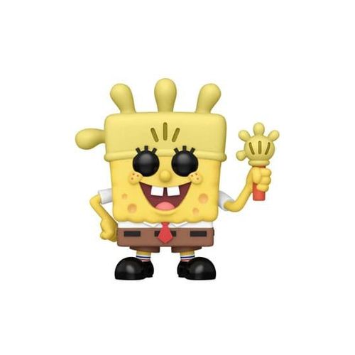 Bob L¿Éponge 25th Anniversary Pop! Vinyl Figurine Sb W/ Glove Light 9 Cm