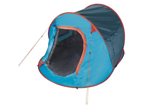 Rocktrail Tente Pop-Up 2 Personnes (Bleu/Orange)