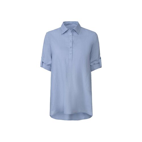 Esmara® Robe En Lin Femme (Bleu)