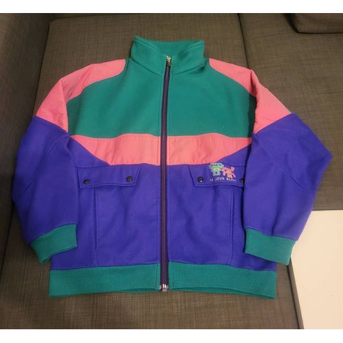 Veste Polaire Vintage Le Jour Blanc L