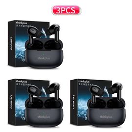 Écouteurs Bluetooth étanches avec microphone, écouteurs intra-auriculaires sans fil, casque de sport, contrôle tactile, téléphone de sauna-3pcs