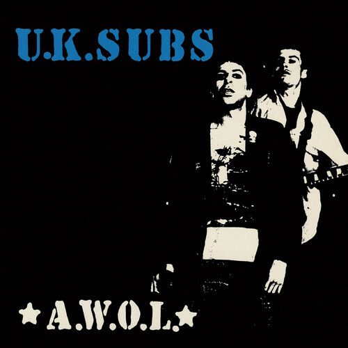 U.K. Subs - A.W.O.L - Blue [Vinyl Lp] Blue, Colored Vinyl