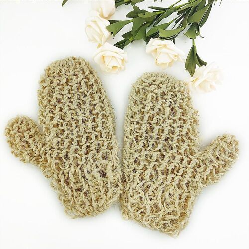 Peeling Exfoliant, Gant Pour Douche - Éponge De Massage Corps 