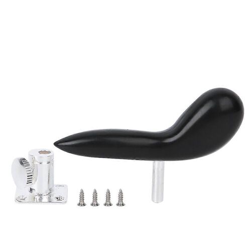 Basson Hand Holder Silver Black Industrial Plastic Saddle Rest Accessoires D'instruments De Musique