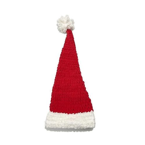 Adulte Cosplay Père Noël Chapeau Coupe-Vent Chapeau Traditionnel Rouge Et Blanc Pour Le Nouvel An