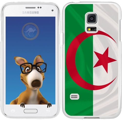 Coque Souple En Gel Transparente Pour Galaxy S5 Avec Impression Motifs Drapeau D