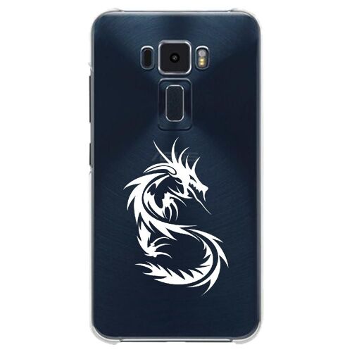 Coque Souple Pour Asus Zenfone 3 Ze520kl Avec Impression Motifs Dragon Tribal