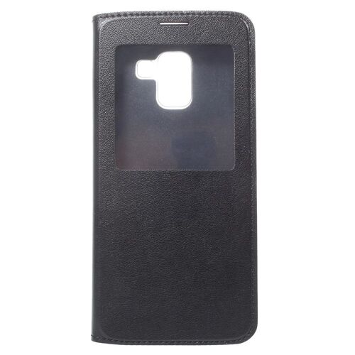 Etui latéral S-View noir pour Galaxy A8-2018