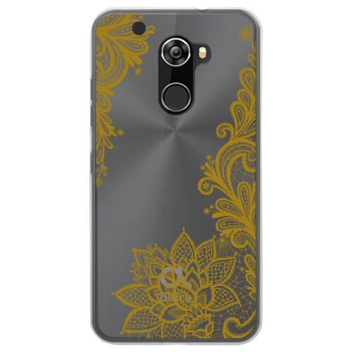 Coque Souple Pour Altice S70 Avec Impression Motifs Lace Gold