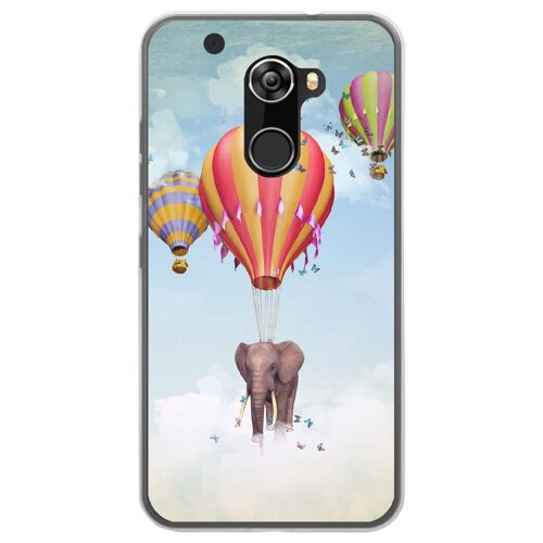 Coque Souple Pour Altice S70 Avec Impression Motifs Éléphant Dans Les Nuages