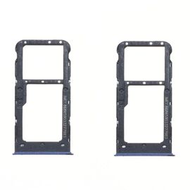 Tiroir Carte Sim Huawei P-Smart Bleu