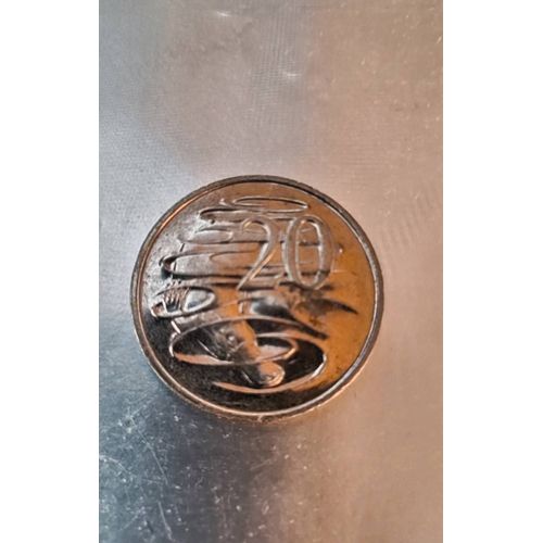 Pièce Australie 1999 Elisabeth Ii 20cents