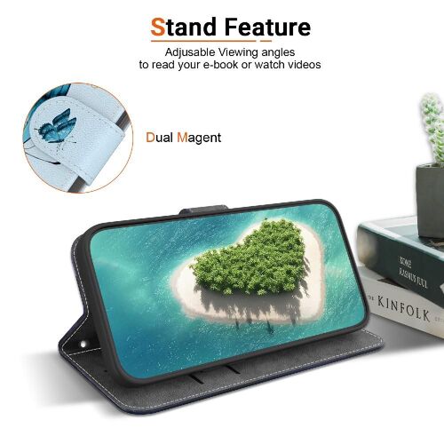 Étui Pour Iphone 8 Plus/7 Plus Fleur Papillon Peinte Fentes Pour Cartes Portefeuille Fermeture Magnétique Cuir Pu - C11