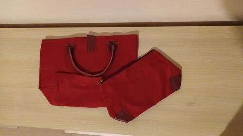 Sac A Main + Pochette Assortis Rouge Damart