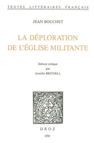 La Déploration De L'église Militante