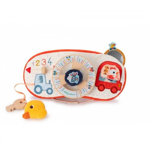 Panneau d'activités ferme en voiture