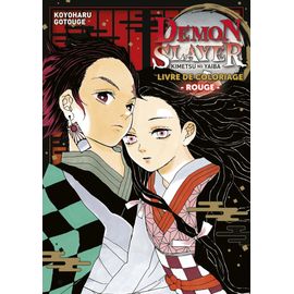 Demon Slayer - Livre De Coloriage - Tome 1 : Rouge