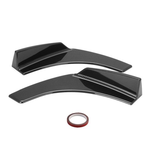 1 Paire Universel De Voiture Pare-Chocs Lèvre Spoiler Splitters Winglets Flaps Coupe Ailes En Fiber De