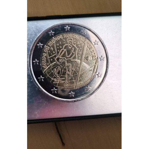 1 Pièce De 2€ Coupe De Monde De Rugby Équipe De France De 2023