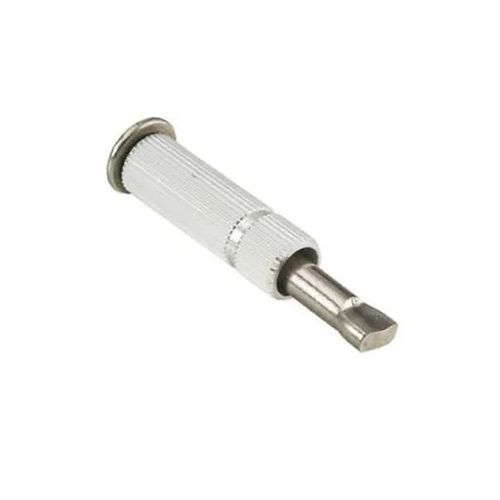 Piton douille rétractable alu-inox D.10mm - Lot de 10