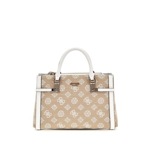 Sacs à main Guess Loralee Hobo White Logo JG922606